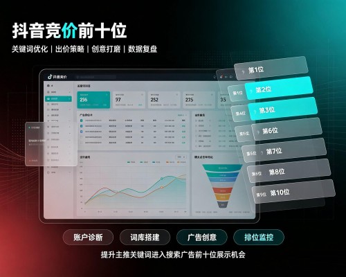 连云抖音搜索竞价